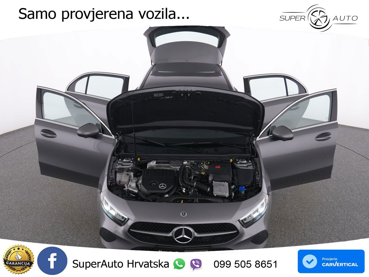 Mercedes-Benz A 200 7G-DCT LED+GR SJED+ACC