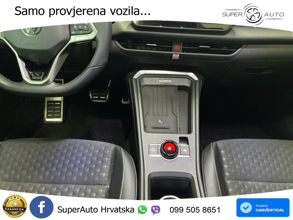 Volkswagen T-Roc 1.5 eTSI (150 KS)  DSG R-Line LED+GR SJED+ACC