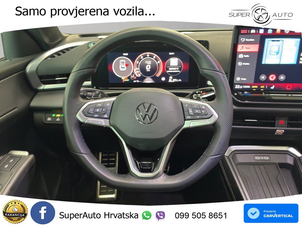 Volkswagen T-Roc 1.5 eTSI (150 KS)  DSG R-Line LED+GR SJED+ACC