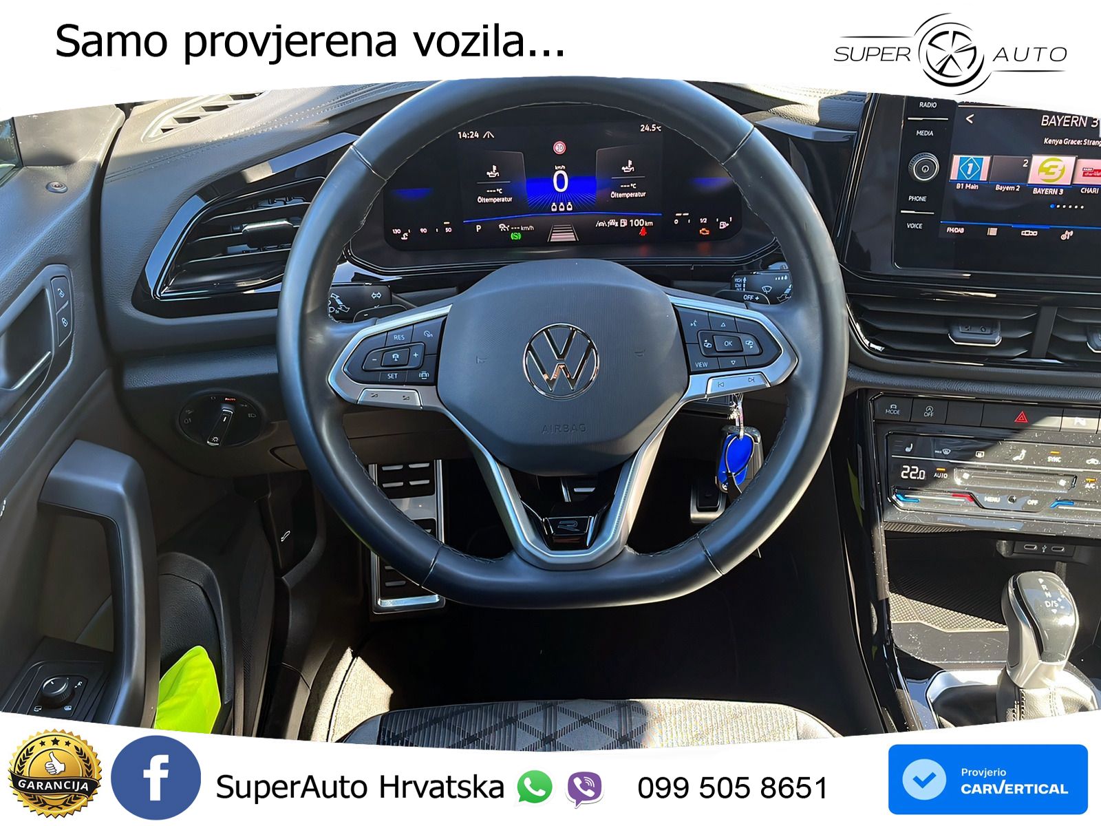 Volkswagen T-Roc 1.5 TSI (150 KS) DSG LED+GR SJED+ACC