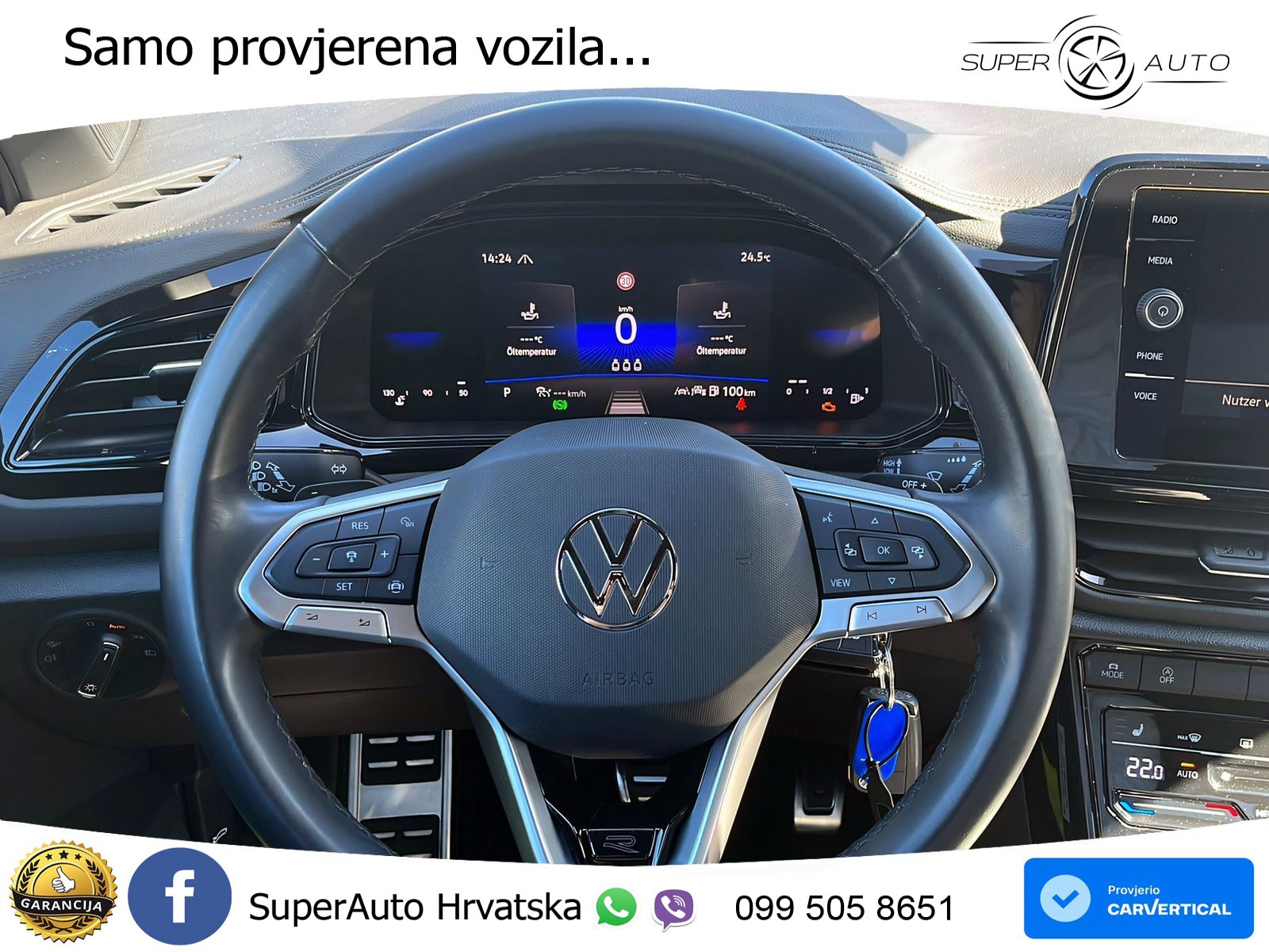 Volkswagen T-Roc 1.5 TSI (150 KS) DSG LED+GR SJED+ACC