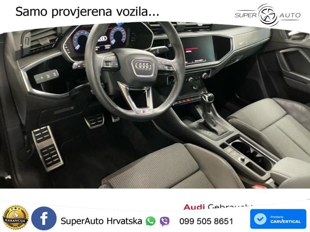 Audi Q3 Sportback 35 TFSI (150 KS) S tronic LED+GR SJED+ACC