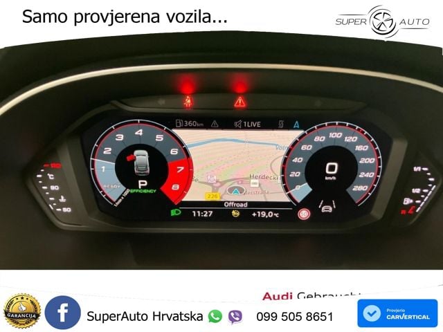 Audi Q3 Sportback 35 TFSI (150 KS) S tronic LED+GR SJED+ACC