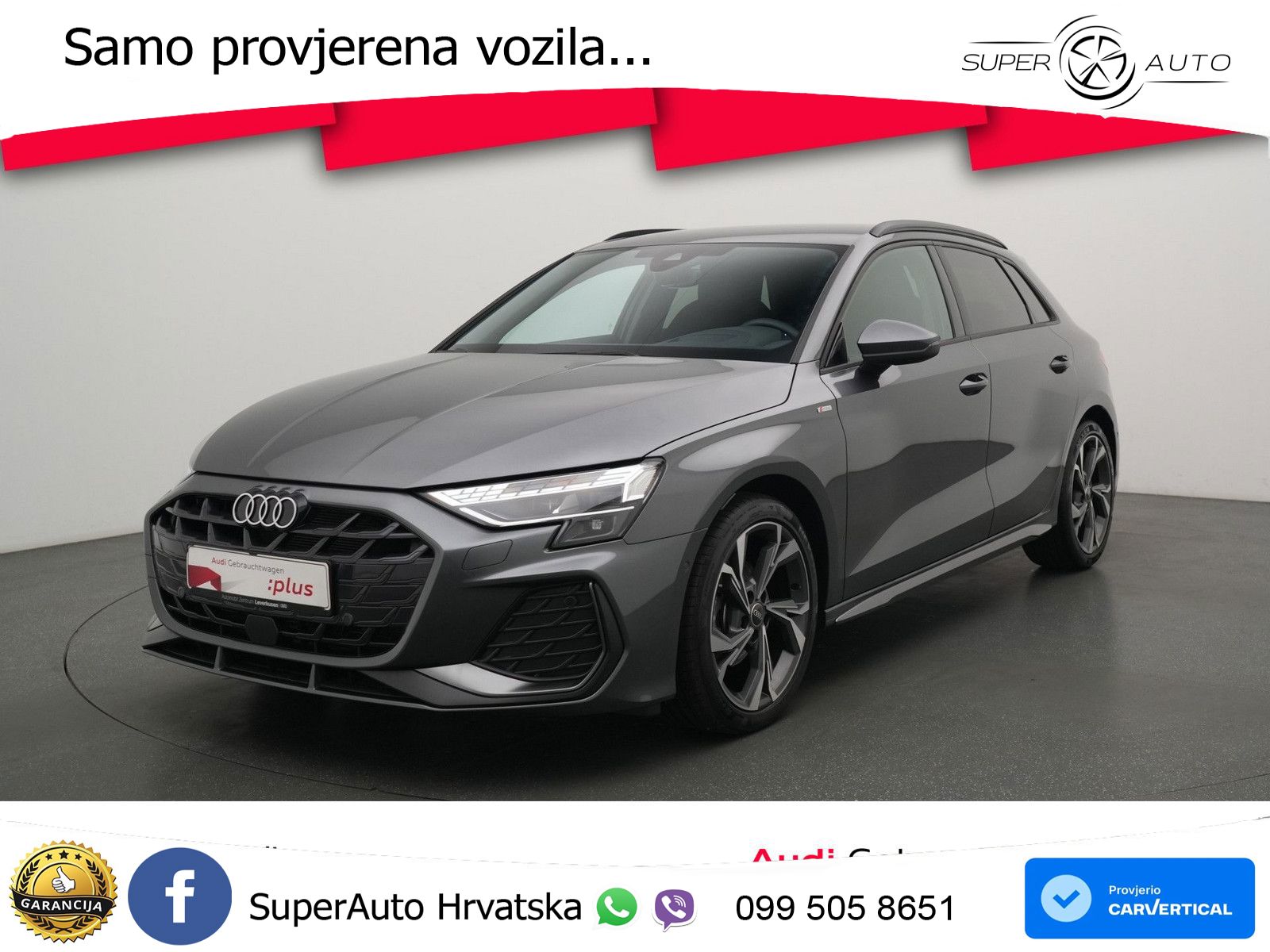 Audi A3 30 TDI (116 KS) S line LED+GR SJED+ACC