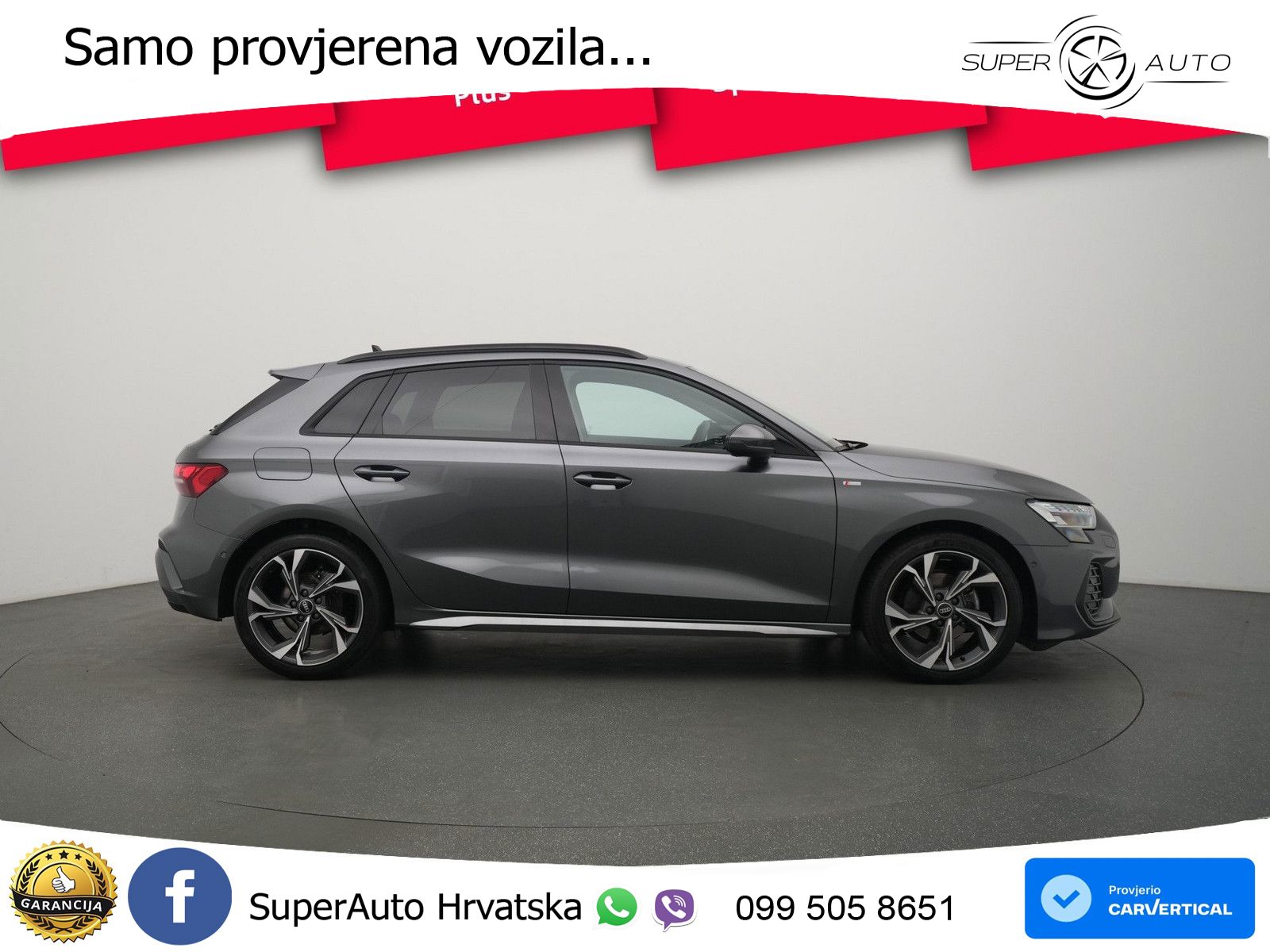 Audi A3 30 TDI (116 KS) S line LED+GR SJED+ACC