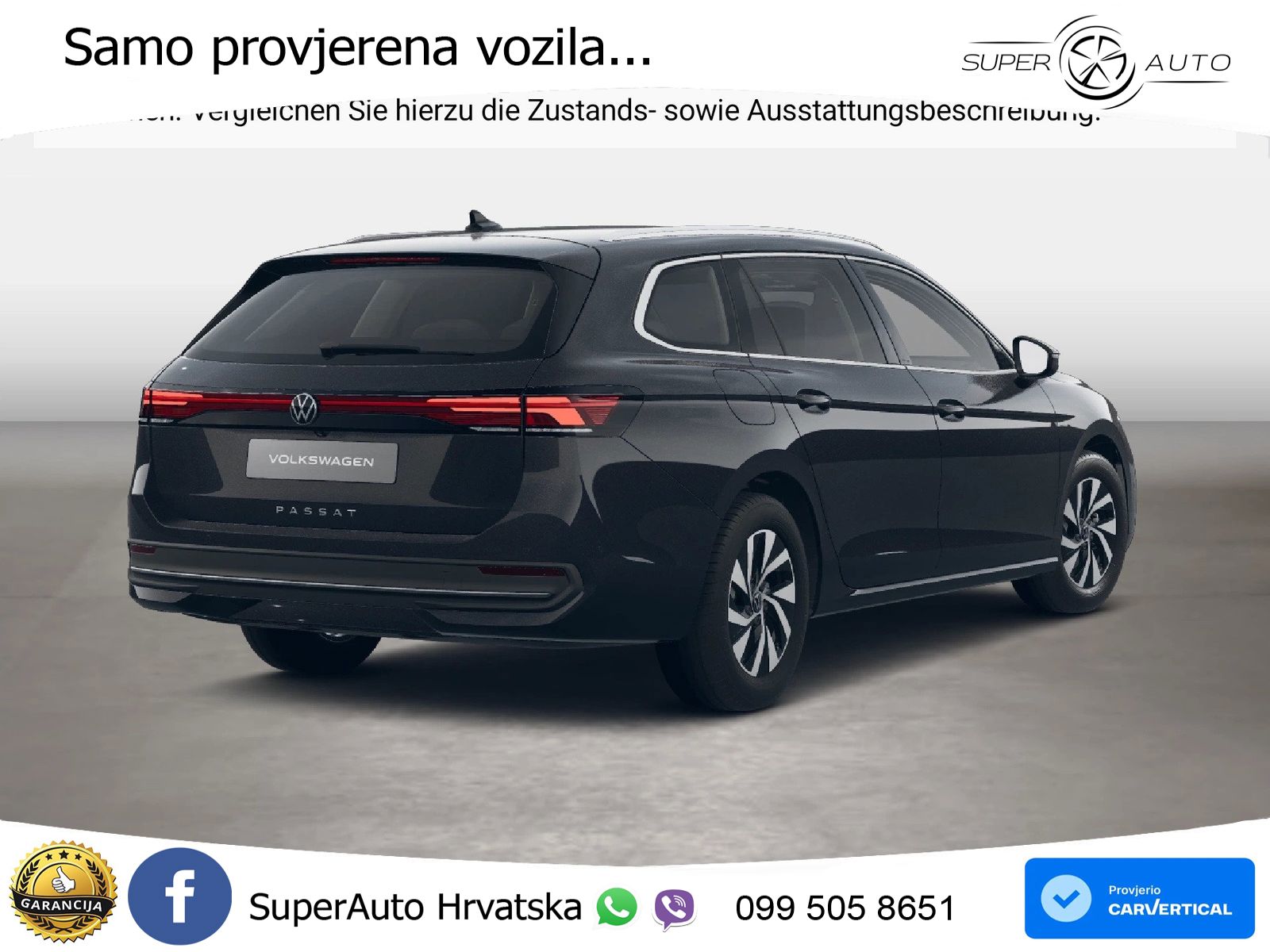 Volkswagen Passat Variant 2.0 TDI (122 KS) DSG Business LED+GR SJED+ACC