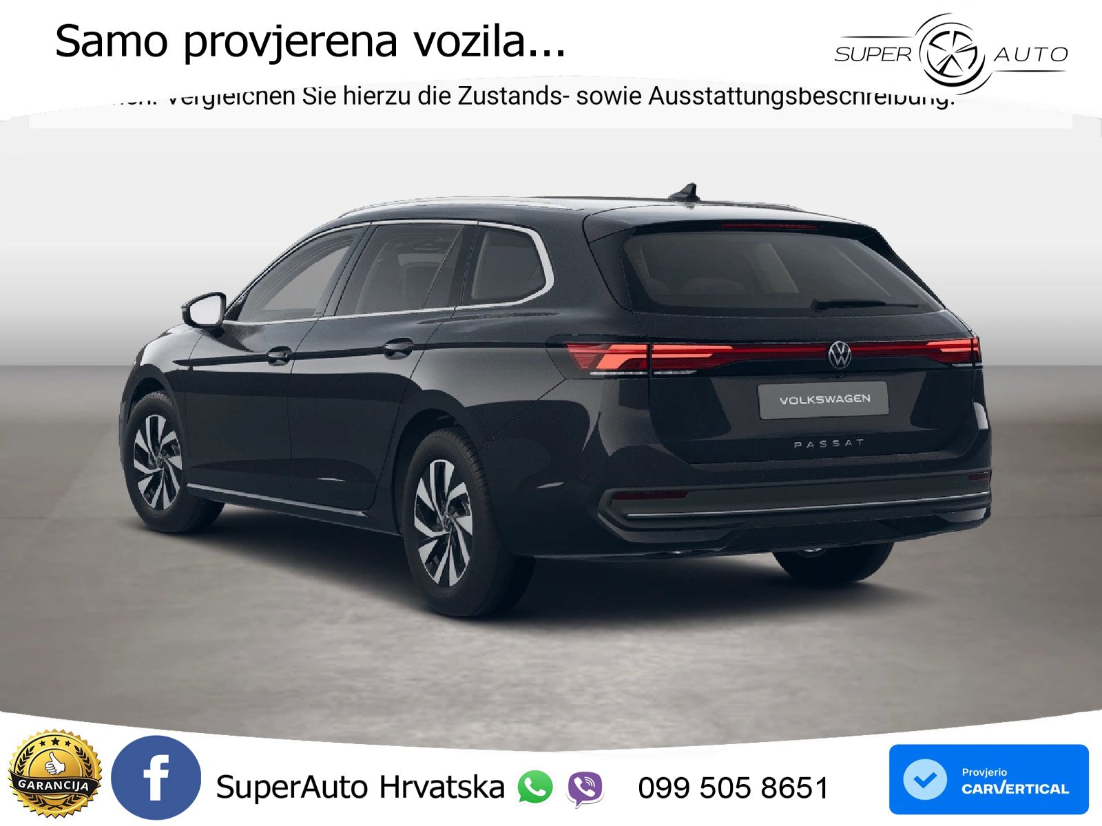 Volkswagen Passat Variant 2.0 TDI (122 KS) DSG Business LED+GR SJED+ACC