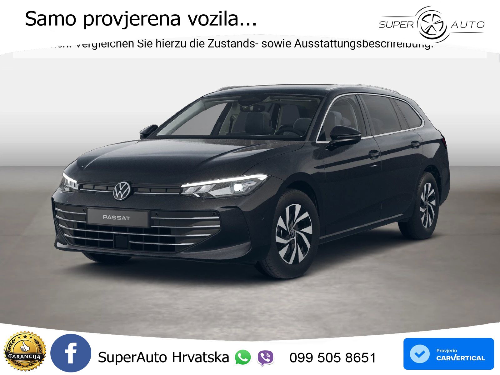 Volkswagen Passat Variant 2.0 TDI (122 KS) DSG Business LED+GR SJED+ACC