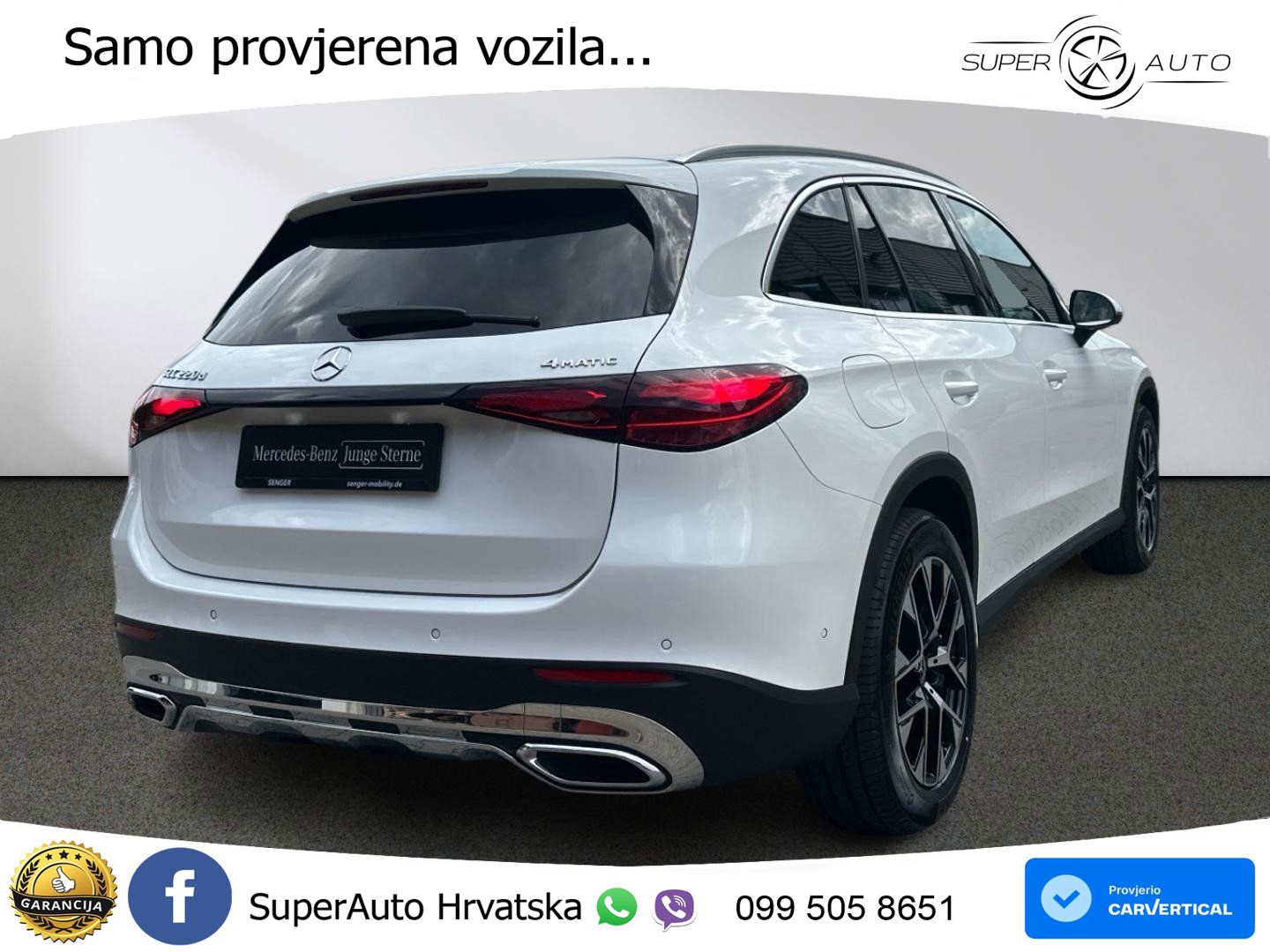 Mercedes GLC 220d (197 KS) 4MATIC 9G-TRONIC Avantgarde LED+GR SJED+ACC