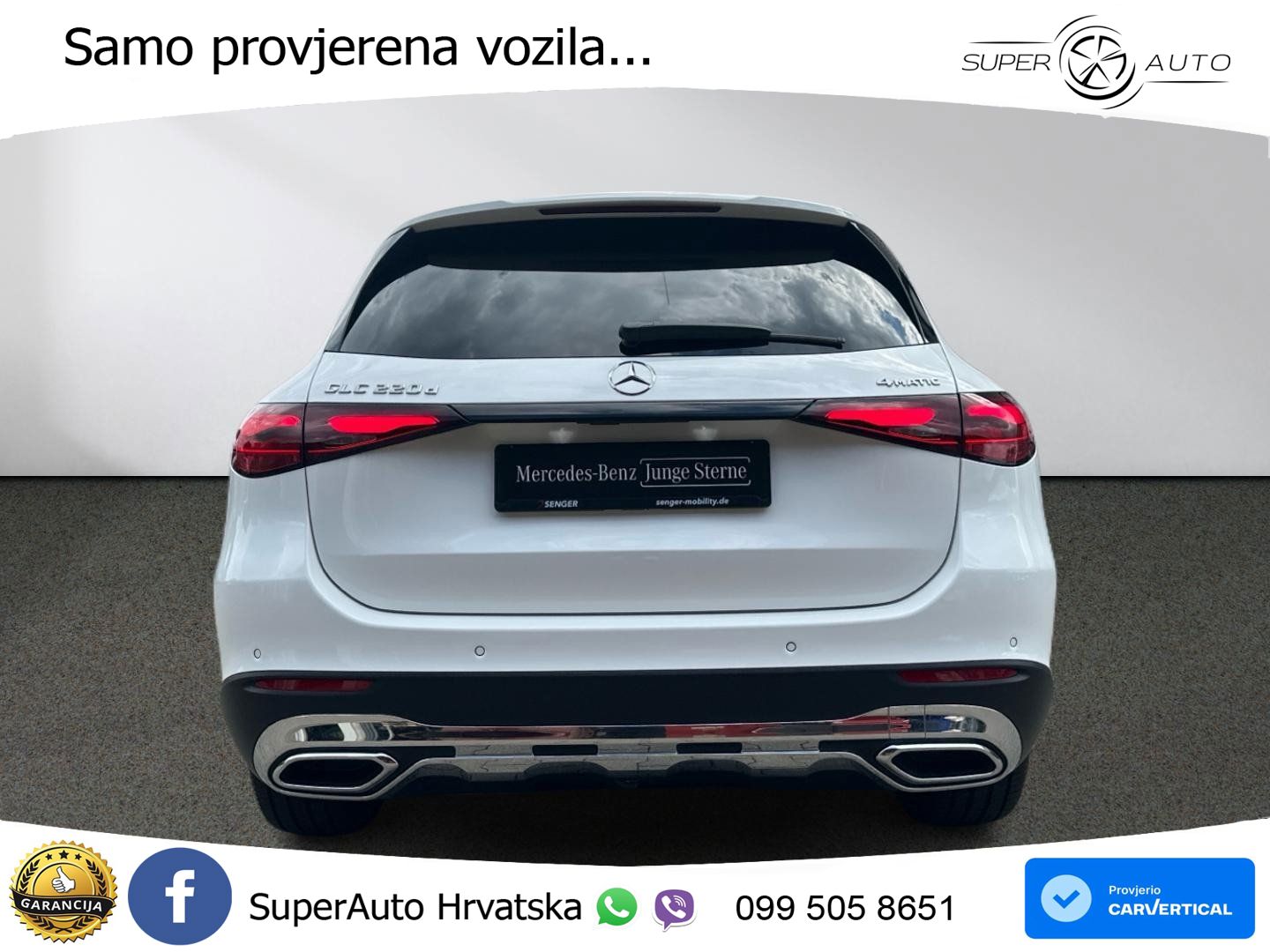 Mercedes GLC 220d (197 KS) 4MATIC 9G-TRONIC Avantgarde LED+GR SJED+ACC