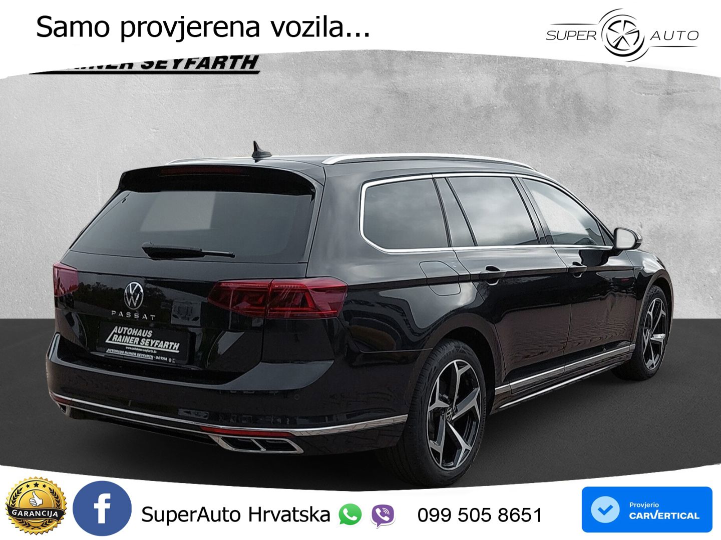 Volkswagen Passat Variant 2.0 TSI (190 KS) DSG R-Line MATRIX+GR SJED+KAM