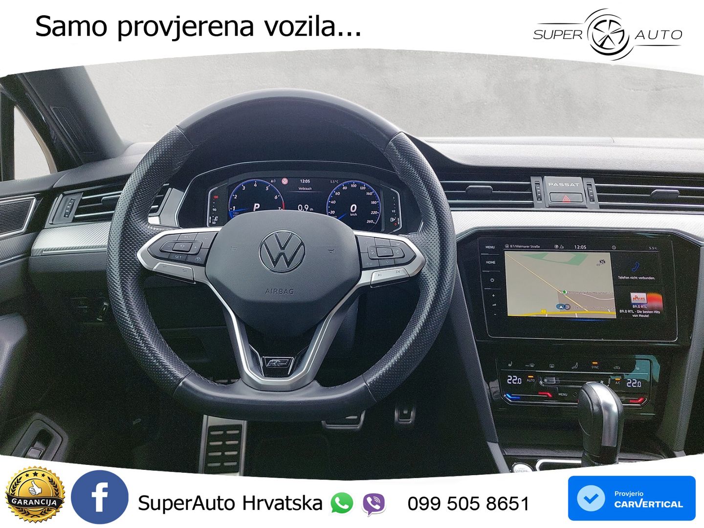 Volkswagen Passat Variant 2.0 TSI (190 KS) DSG R-Line MATRIX+GR SJED+KAM