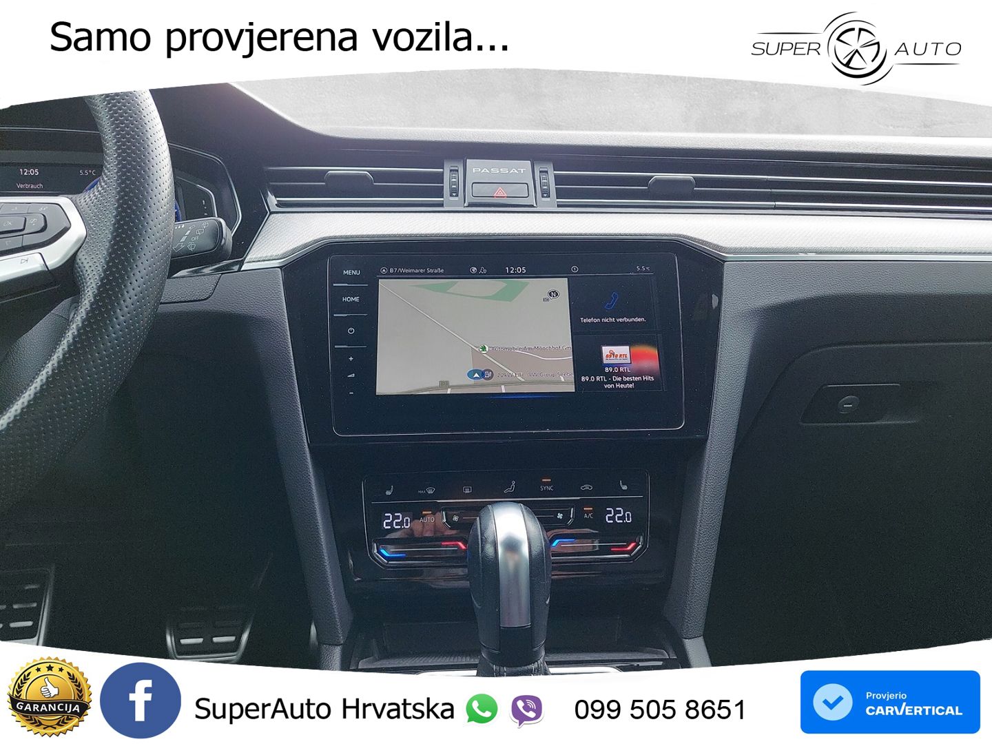 Volkswagen Passat Variant 2.0 TSI (190 KS) DSG R-Line MATRIX+GR SJED+KAM