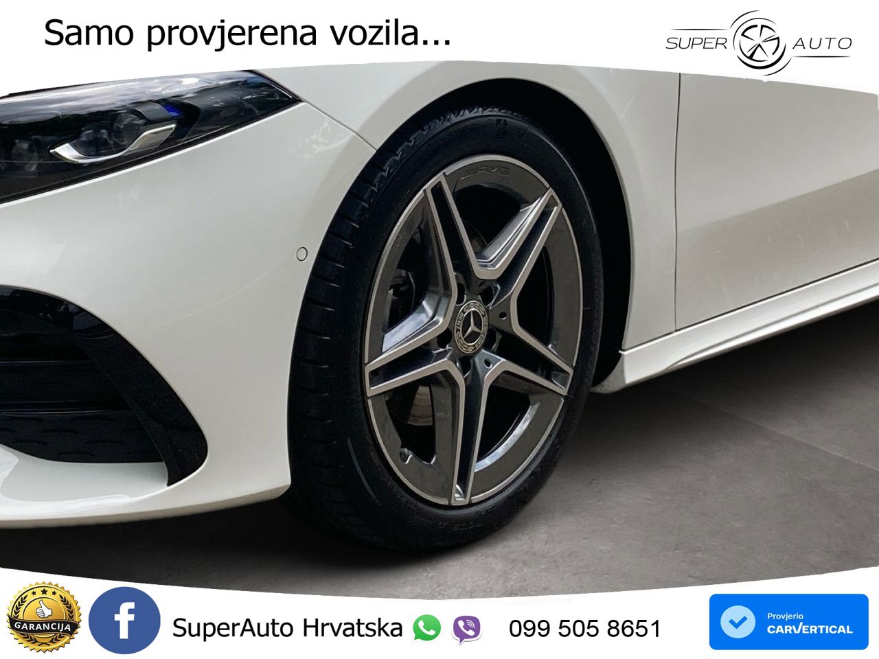 Mercedes-Benz A 200d 8G-DCT AMG LED+GR SJED+ACC