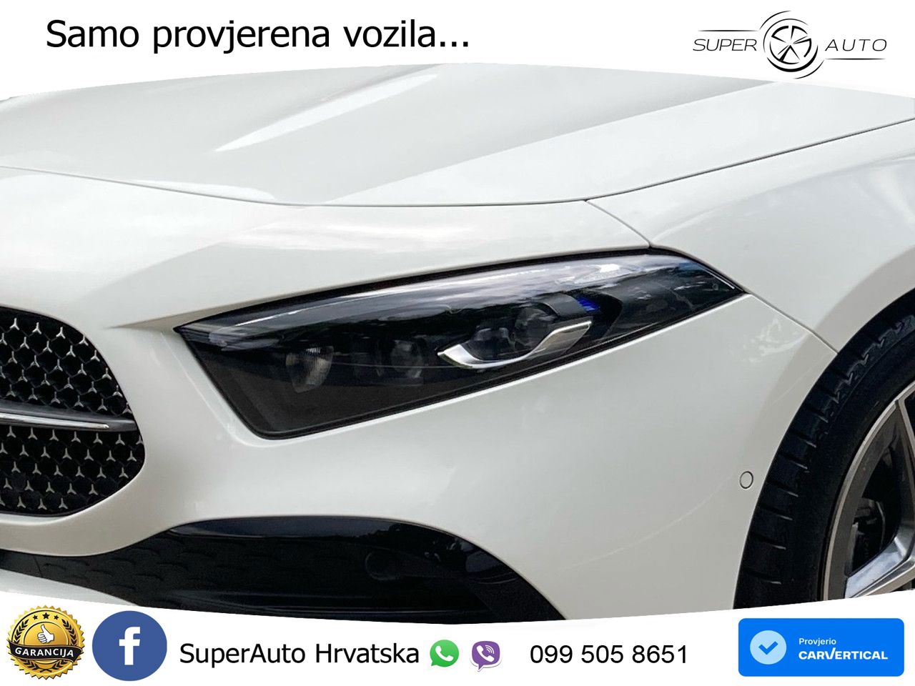 Mercedes-Benz A 200d 8G-DCT AMG LED+GR SJED+ACC