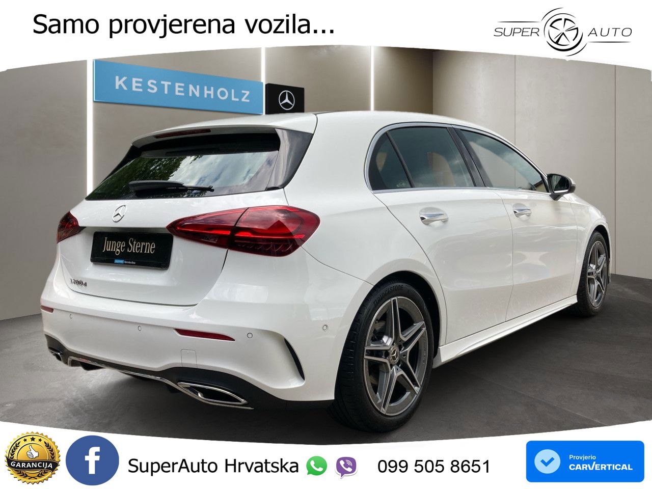 Mercedes-Benz A 200d 8G-DCT AMG LED+GR SJED+ACC