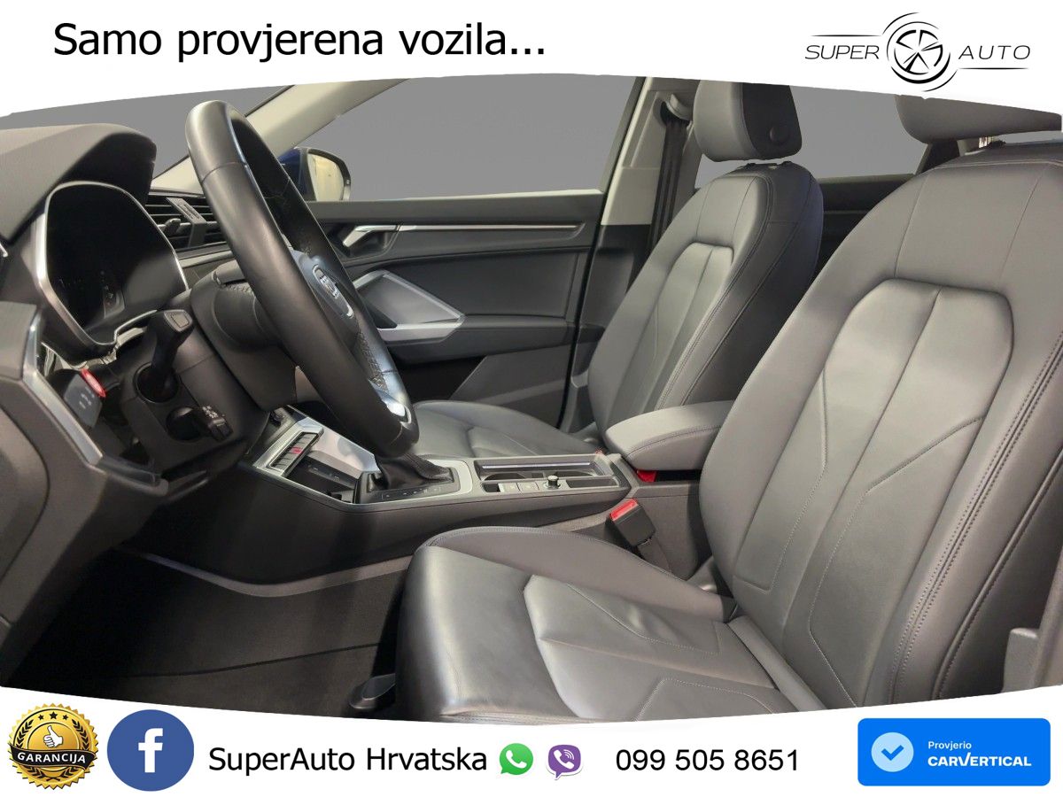 Audi Q3 Sportback 35 TFSI (150 KS) S tronic LED+GR SJED+ACC