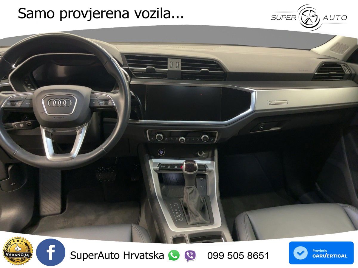 Audi Q3 Sportback 35 TFSI (150 KS) S tronic LED+GR SJED+ACC