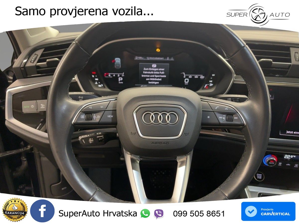 Audi Q3 Sportback 35 TFSI (150 KS) S tronic LED+GR SJED+ACC