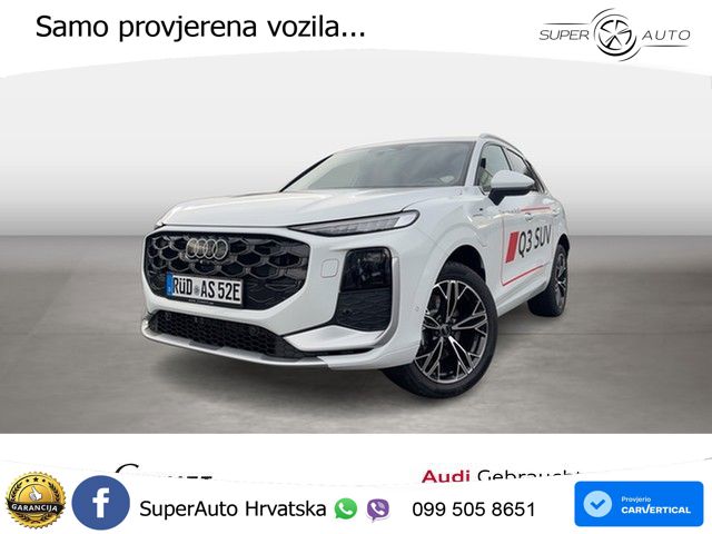 Audi Q3 1.5 TFSIe (272 KS) S tronic LED+GR SJED+ACC