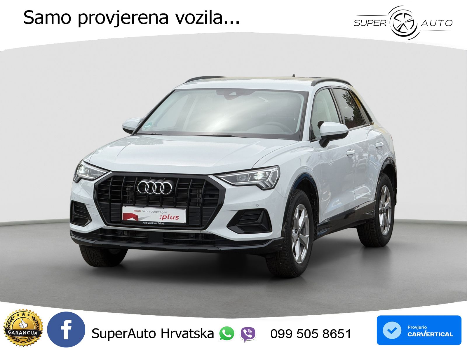 Audi Q3 35 TFSI (150 KS) S tronic advanced LED+GR SJED+ACC