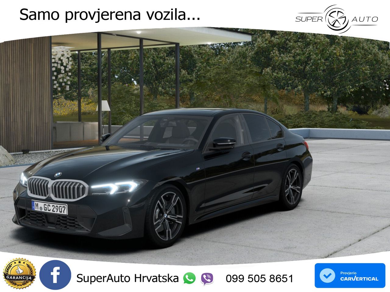 BMW 320d (190 KS) Steptronic M Sport ACC+HEAD+GR SJED+360+PANO
