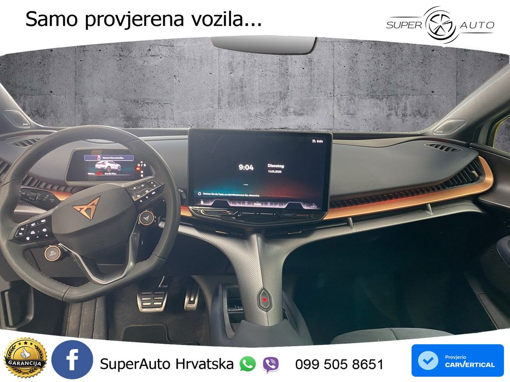 Cupra Tavascan 82 kWh (340 KS)  4WD VZ LED+GR SJED+ACC
