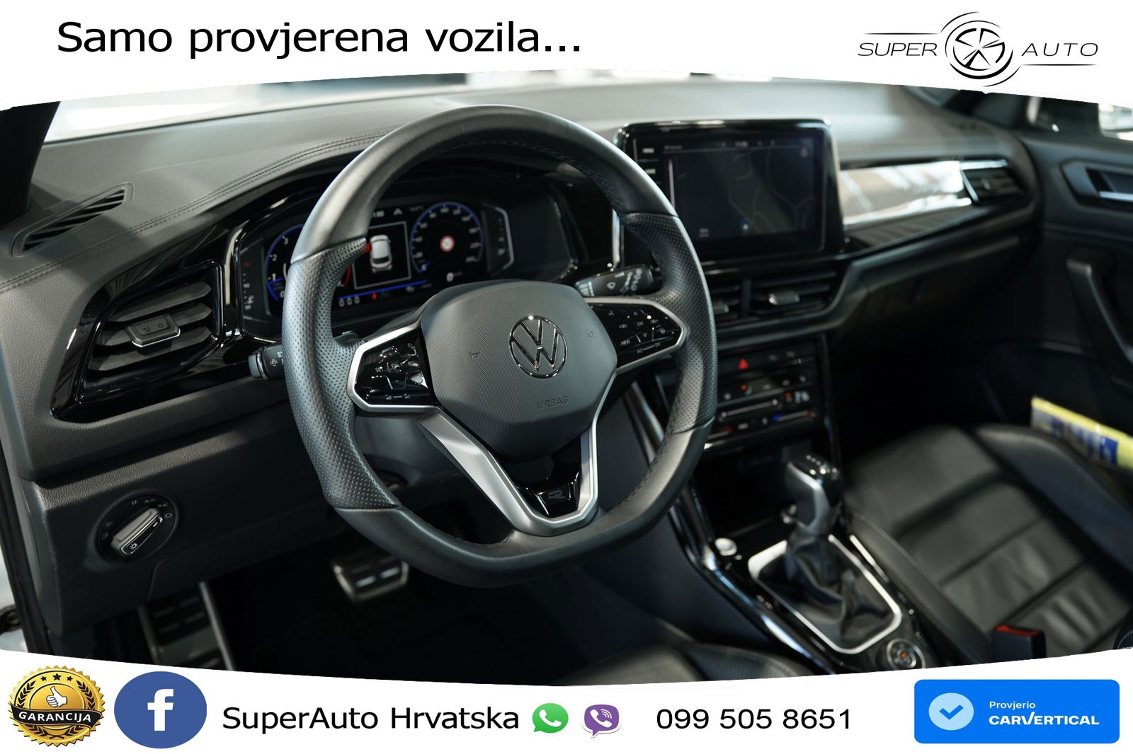 Volkswagen T-Roc 2.0 TSI (190 KS) 4M DSG R-Line LED+GR SJED+ACC