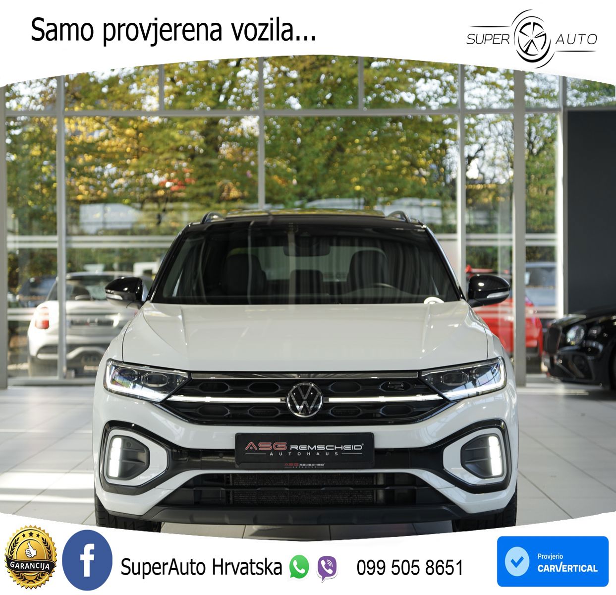 Volkswagen T-Roc 2.0 TSI (190 KS) 4M DSG R-Line LED+GR SJED+ACC