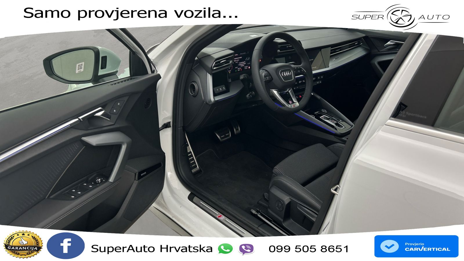 Audi A3 35 TFSI (150 KS) S line LED+GR SJED+ACC