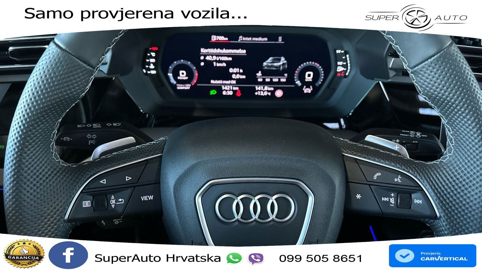 Audi A3 35 TFSI (150 KS) S line LED+GR SJED+ACC