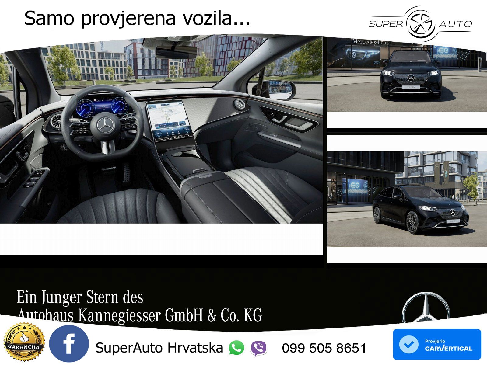 Mercedes EQE SUV 300 100 kWh (265 KS) AMG ACC+GR SJED+360+PANO