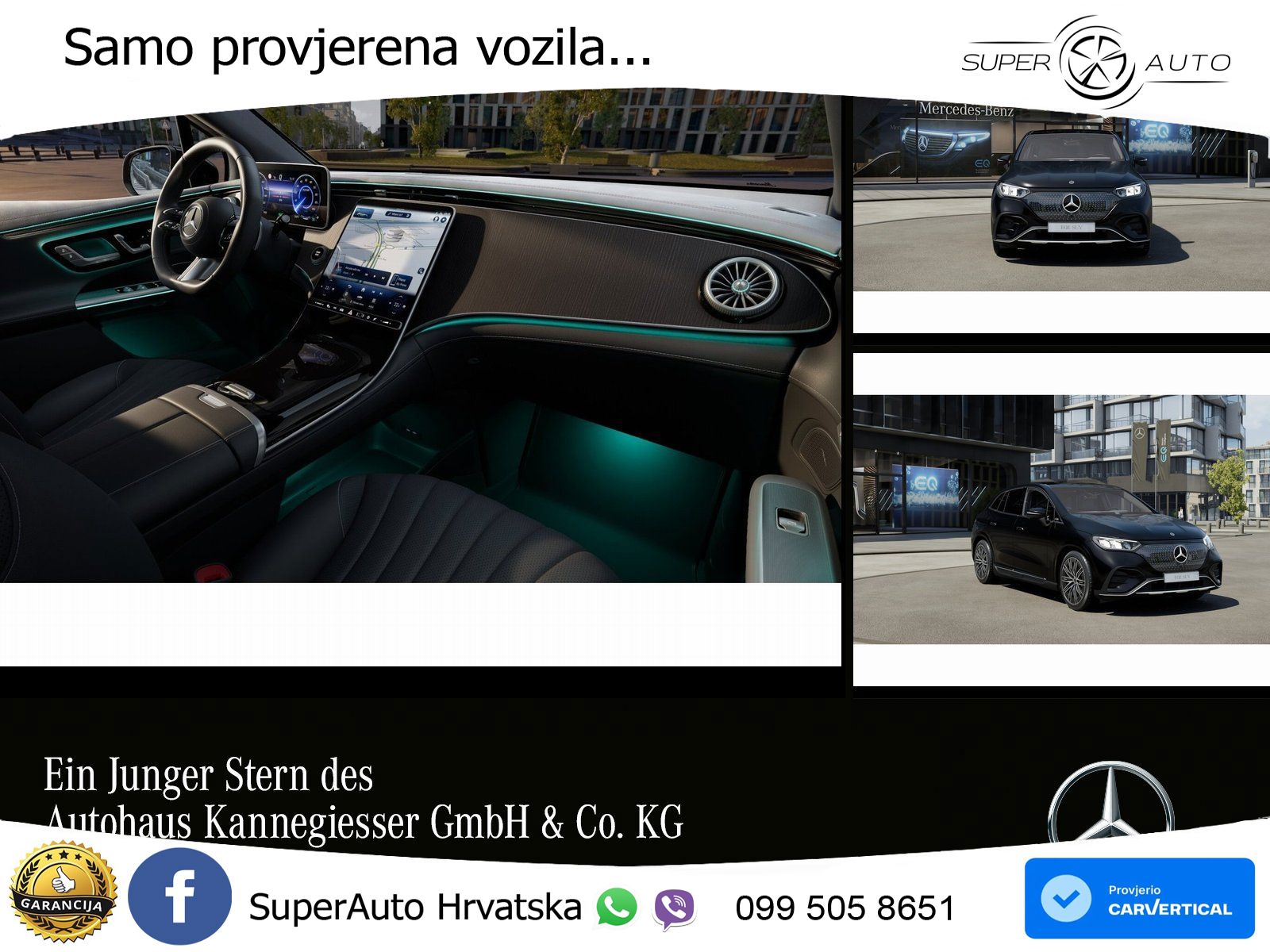 Mercedes EQE SUV 300 100 kWh (265 KS) AMG ACC+GR SJED+360+PANO