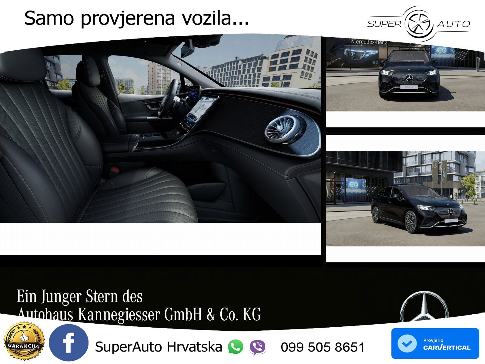 Mercedes EQE SUV 300 100 kWh (265 KS) AMG ACC+GR SJED+360+PANO