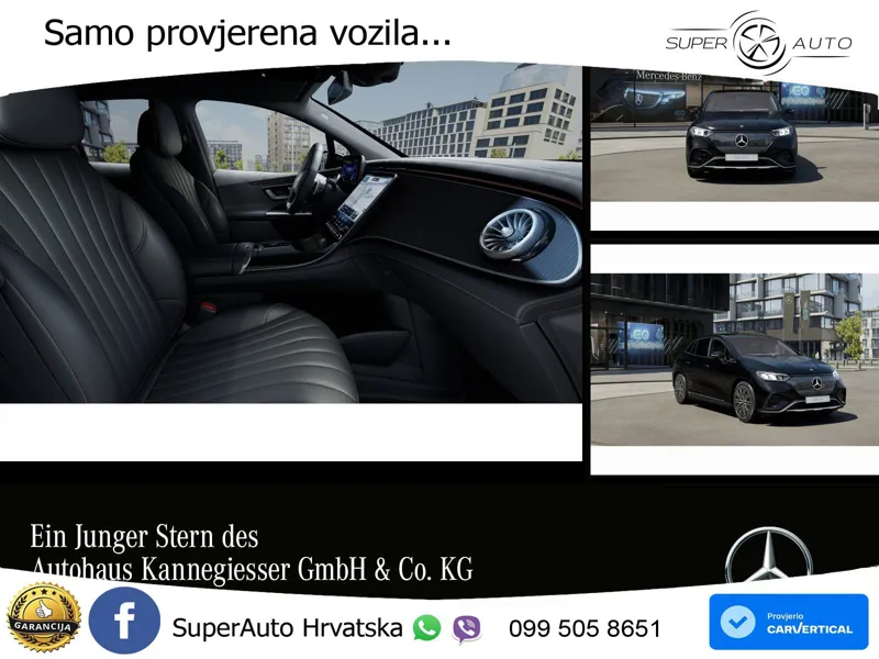 Mercedes EQE SUV 300 100 kWh (265 KS) AMG ACC+GR SJED+360+PANO