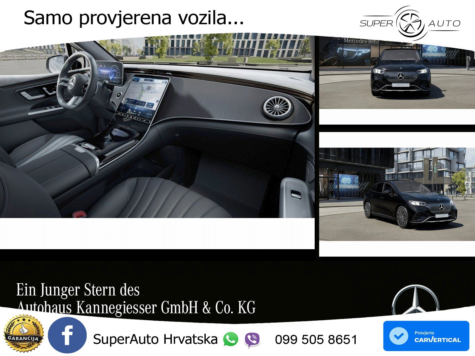 Mercedes EQE SUV 300 100 kWh (265 KS) AMG ACC+GR SJED+360+PANO