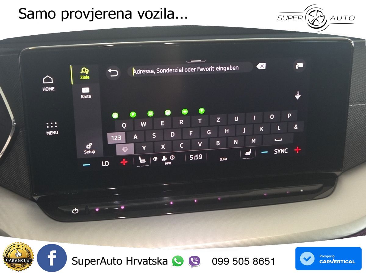 Škoda Octavia Combi 2.0 TDI (150 KS) 4x4 DSG LED+GR SJED+ACC