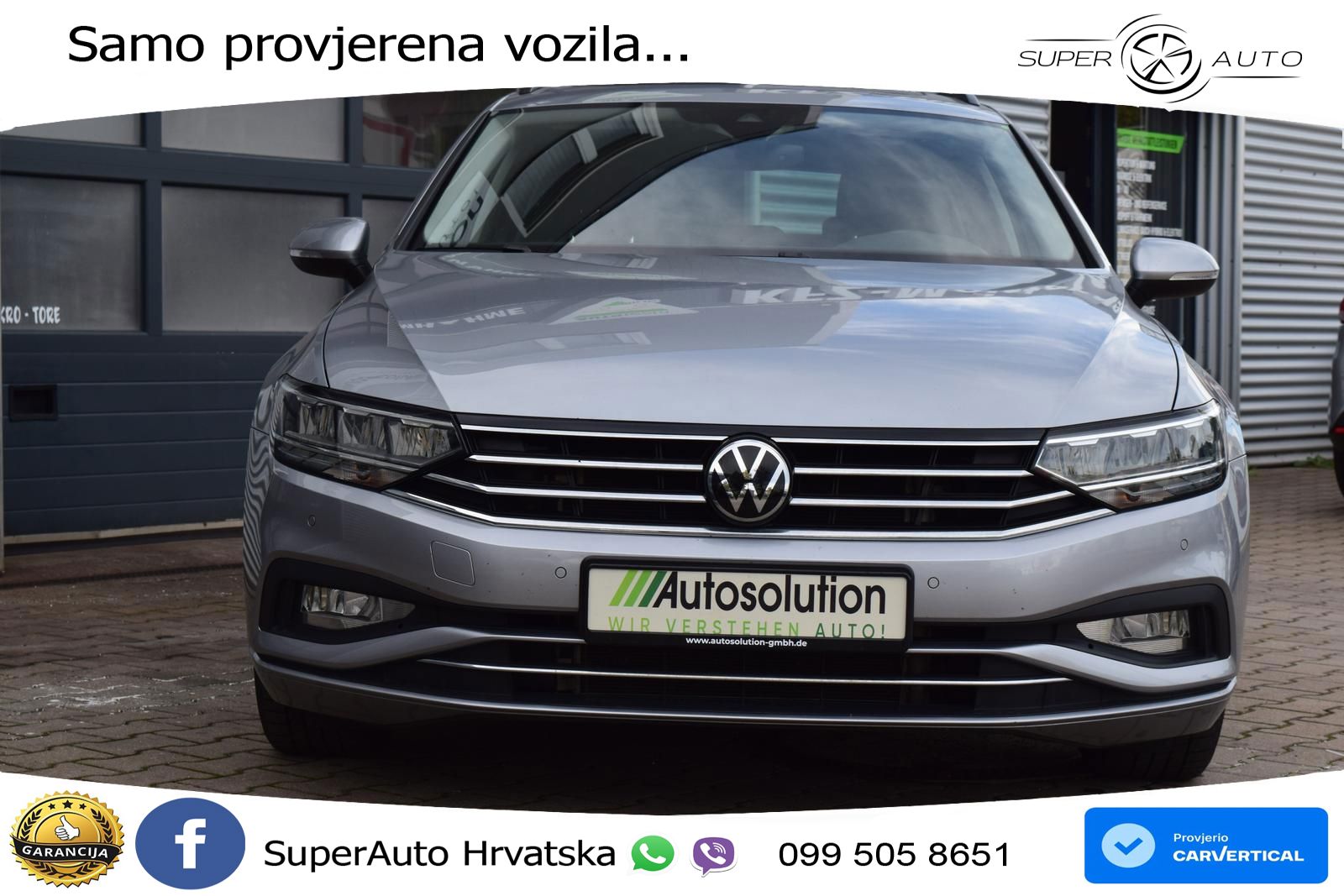 Volkswagen Passat Variant 2.0 TDI (150 KS) DSG Business LED+GR SJED+ACC