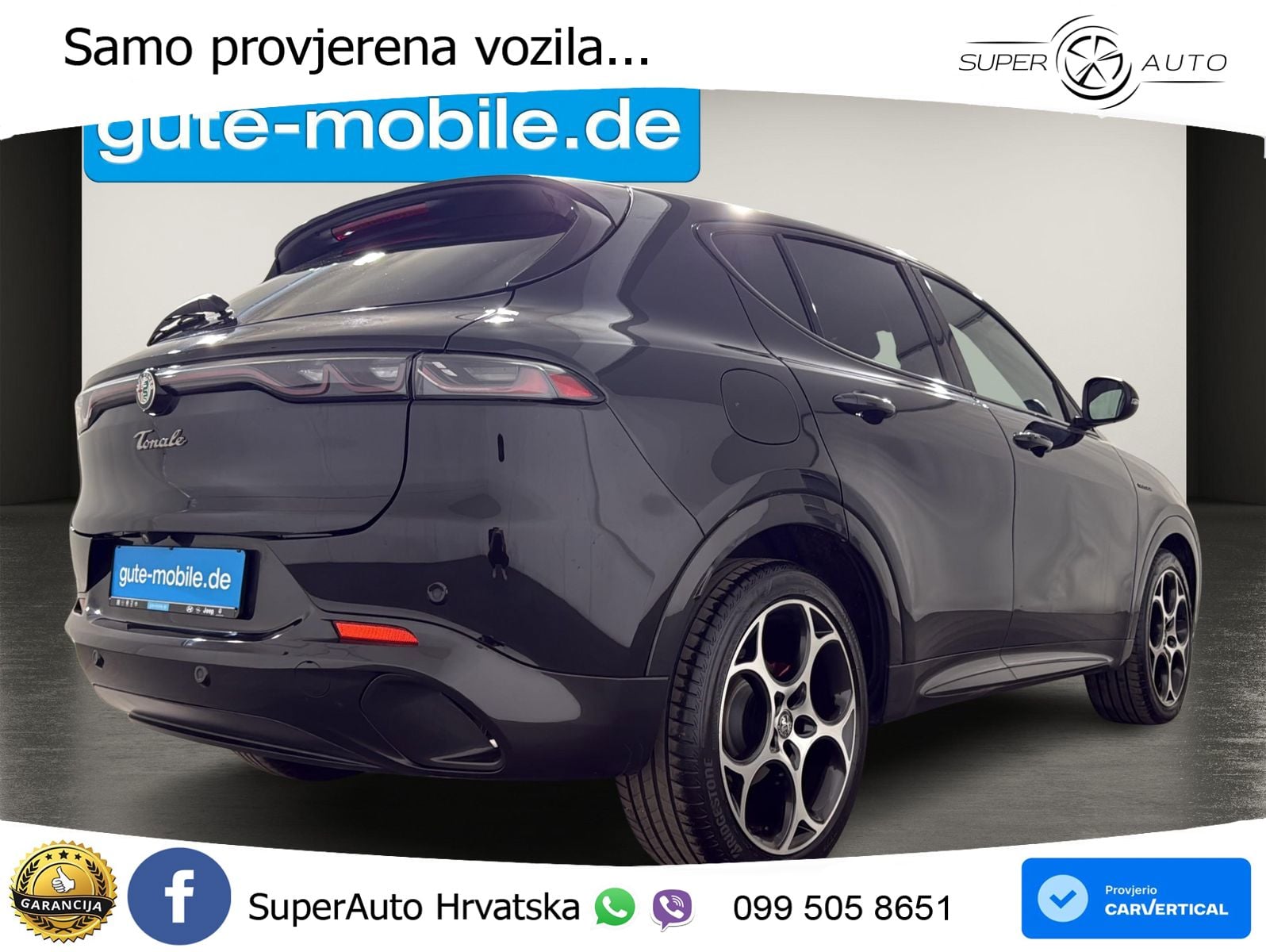 Alfa Romeo Tonale 1.5 VGT (160 KS) 48V-Hybrid TCT LED+ACC