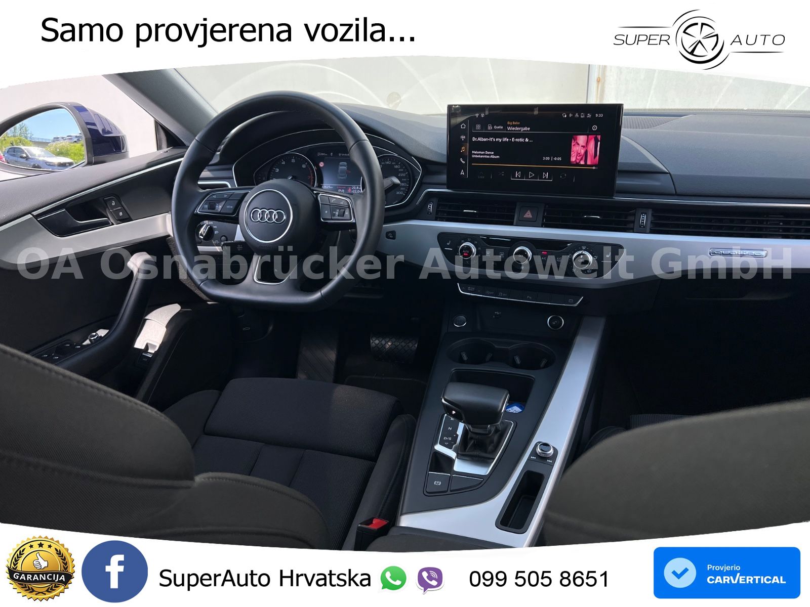 Audi A5 Sportback  40 TFSI (204 KS) quattro S tronic S line
