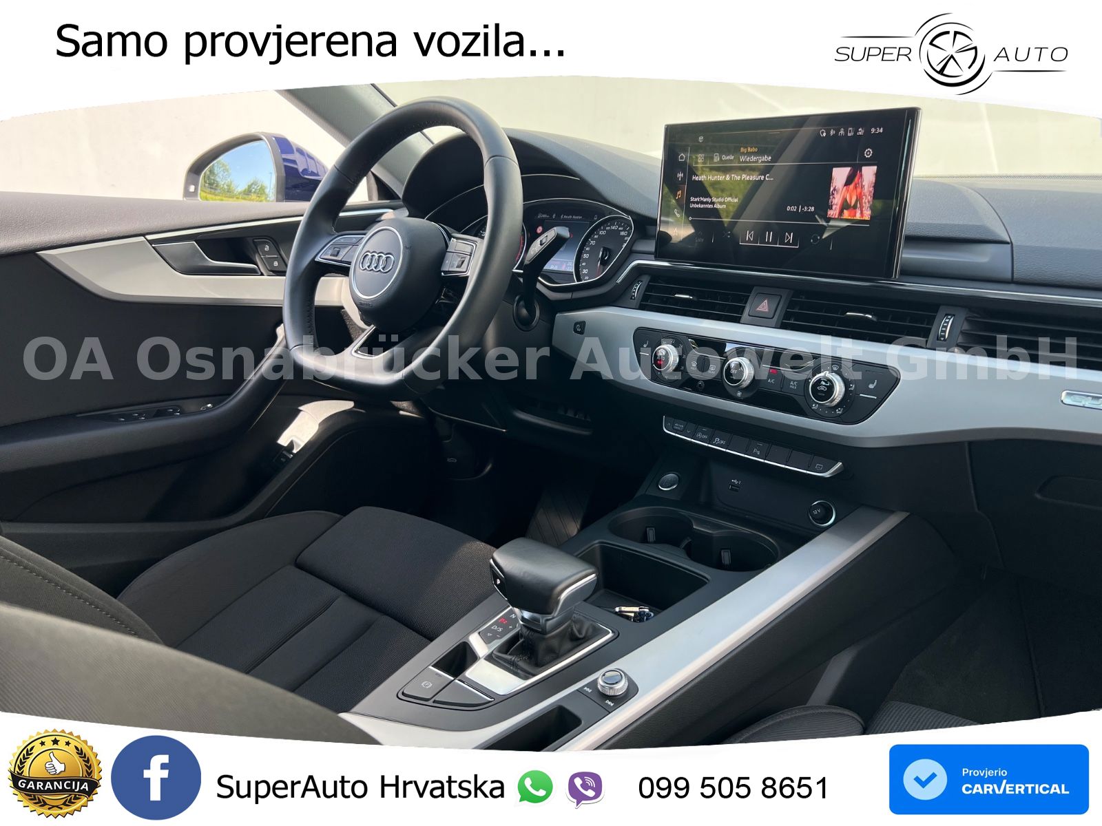 Audi A5 Sportback  40 TFSI (204 KS) quattro S tronic S line