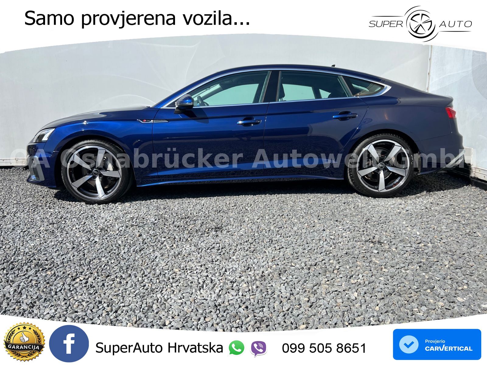 Audi A5 Sportback  40 TFSI (204 KS) quattro S tronic S line