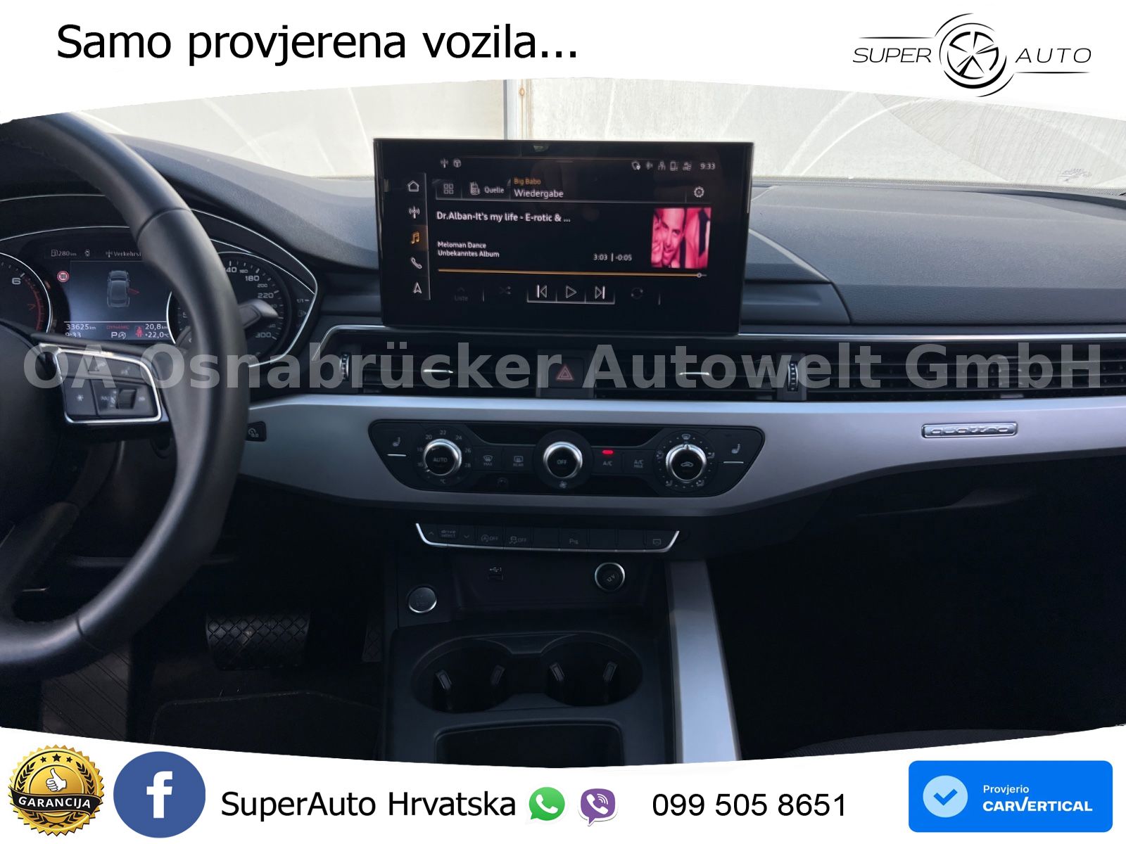 Audi A5 Sportback  40 TFSI (204 KS) quattro S tronic S line