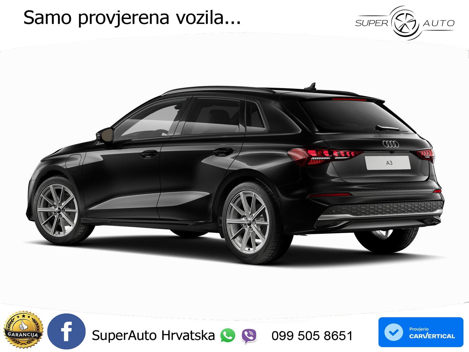 Audi A3 40 TFSIe (204 KS) S tronic LED+GR SJED+ACC