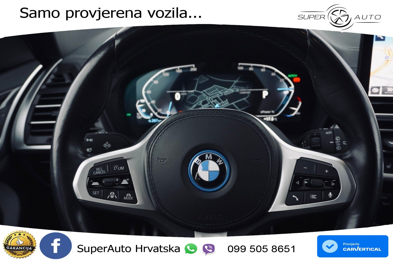 BMW iX3 80 kWh (286 KS) M Sport LED+GR SJED+ACC