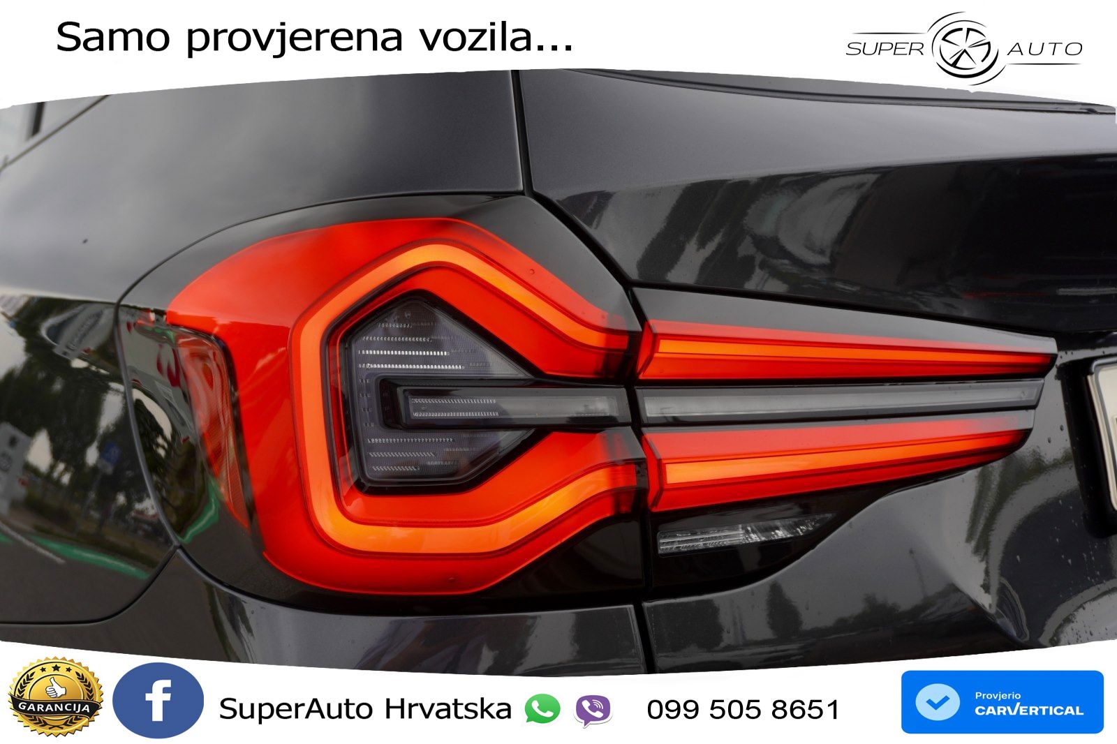 BMW iX3 80 kWh (286 KS) M Sport LED+GR SJED+ACC