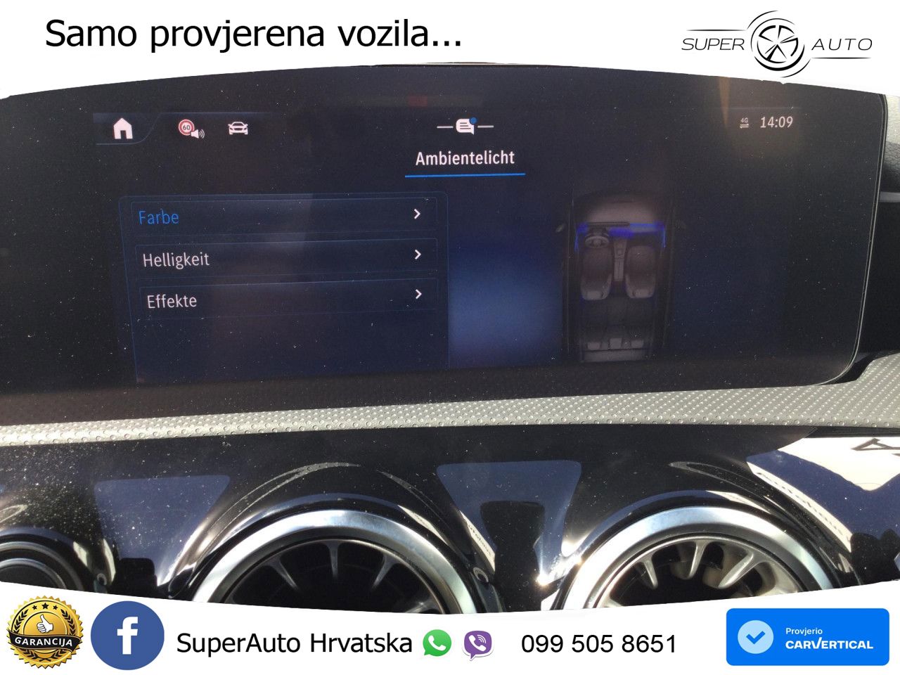 Mercedes-Benz A 200 7G-DCT AMG LED+GR SJED+ACC