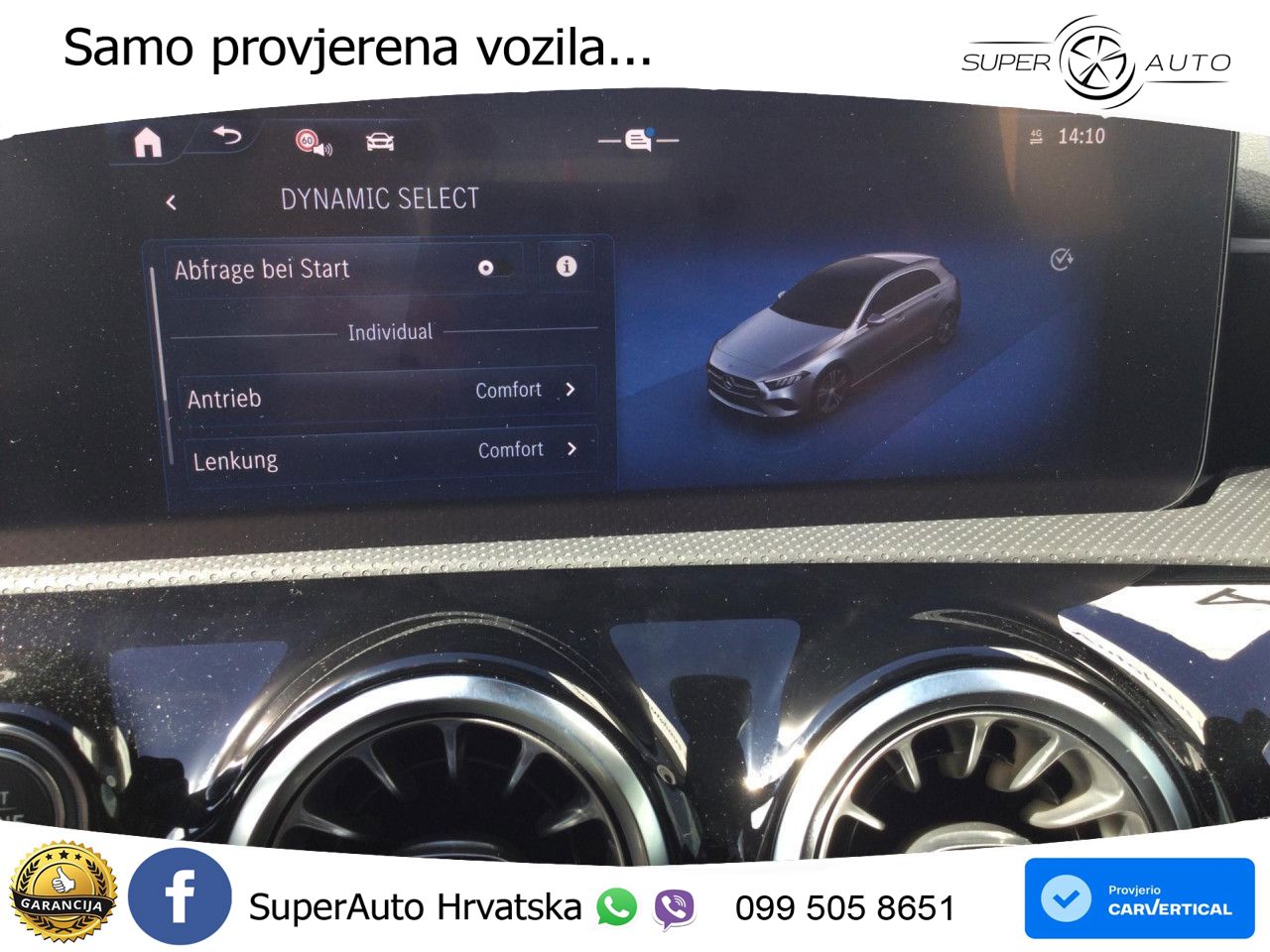 Mercedes-Benz A 200 7G-DCT AMG LED+GR SJED+ACC