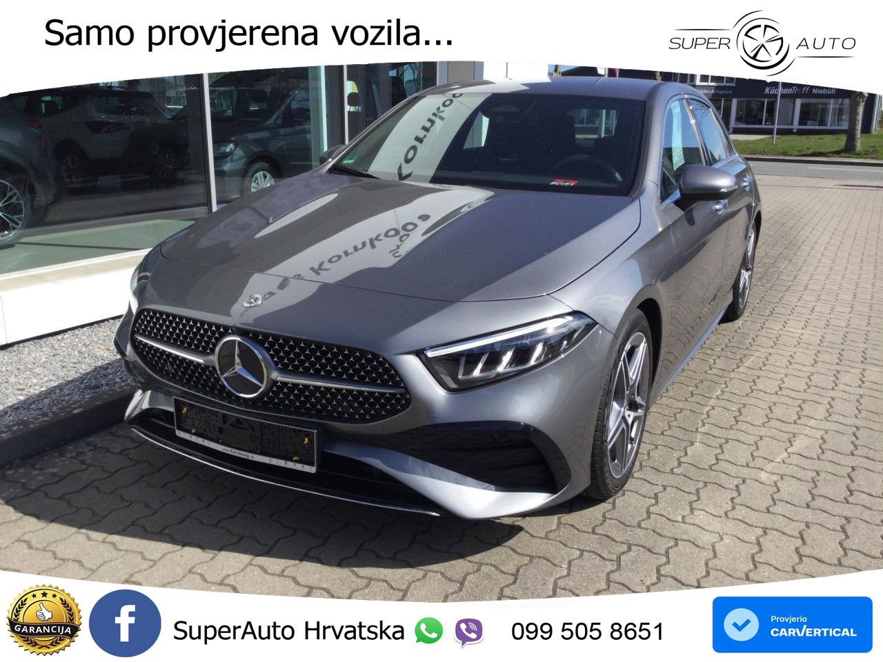 Mercedes-Benz A 200 7G-DCT AMG LED+GR SJED+ACC