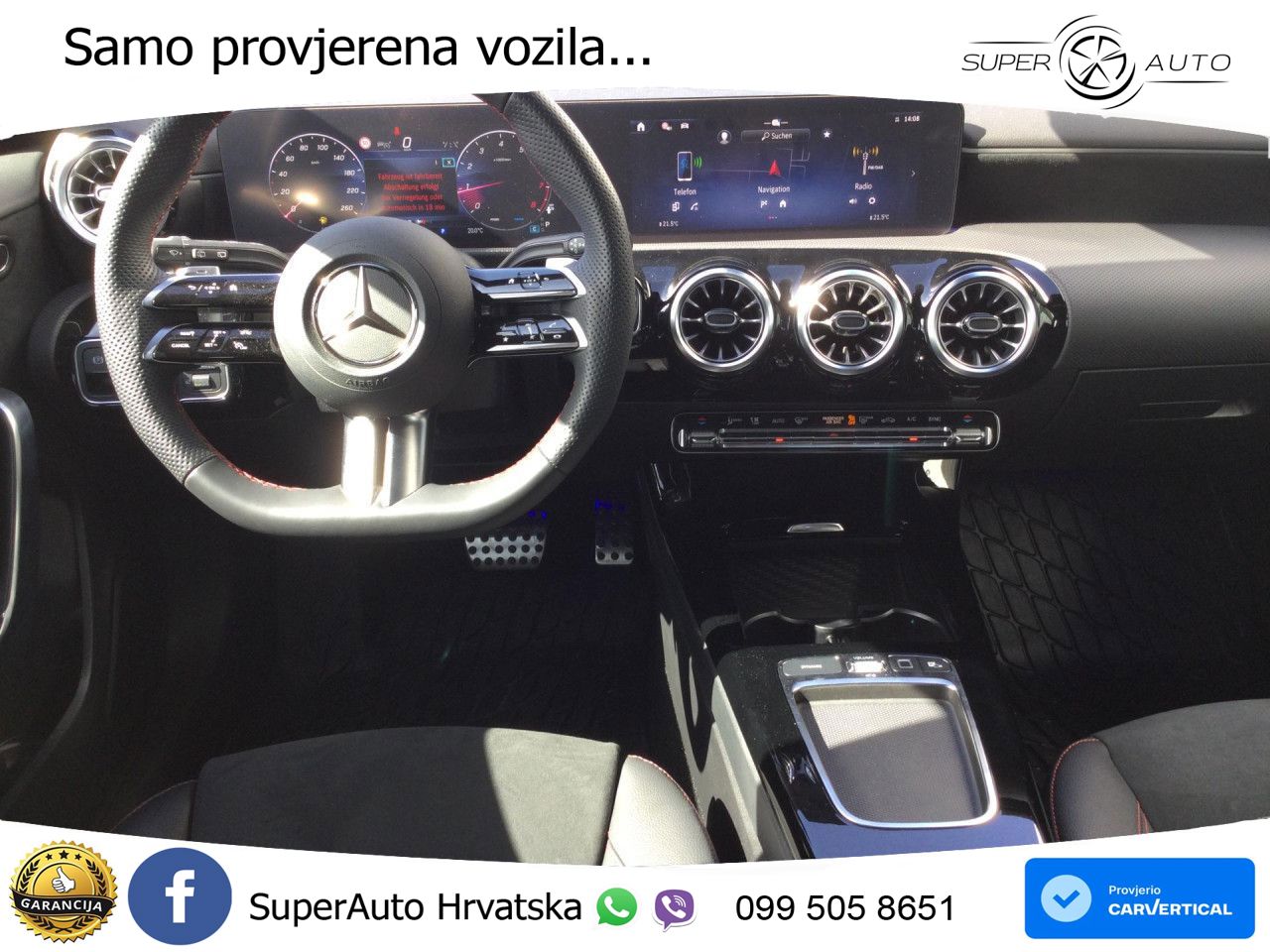 Mercedes-Benz A 200 7G-DCT AMG LED+GR SJED+ACC